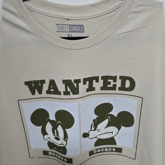 Wanted Mickey, Graphic Tee - Picture 2 of 3